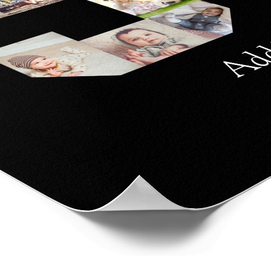 Foto Collage Nummer 90 Poster (Hoek)