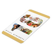 Foto Collage op nummer 18 Happy 18th Birthday Magneet (Linkerzijde)