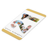 Foto Collage op nummer 21 Happy 21st Birthday Magneet (Linkerzijde)