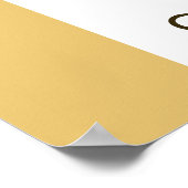 Foto collage op nummer 40 Neutraal 40e verjaardag Poster (Hoek)