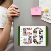 Foto collage op nummer 50 - 50e verjaardag magneet