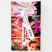 Foto Collage Party Afbeeldingen Sale Spandoek (Verticaal)