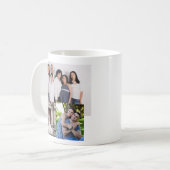 FOTO COLLAGE PERSONALIZED COFFEE MOK (Voorkant links)