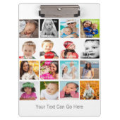 Foto Collage Persoonlijk Klembord (Voorkant)