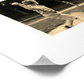 Foto Collage Persoonlijk (Sepia) Poster (Hoek)