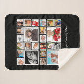 Foto Collage Persoonlijk Sherpa Deken (Voorkant (horizontaal))