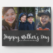 Foto Collage Plaque | Happy Moederdag Fotoplaat (Voorkant)
