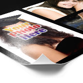 Foto Collage Print, drie Afbeeldingen Foto Afdruk (Hoek)