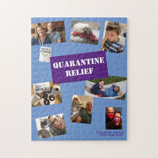 Foto Collage Puzzle - Fun voor kinderen en volwass Legpuzzel (Verticaal)