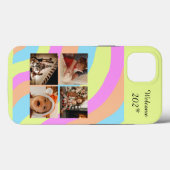 Foto Collage regenboogontwerp — Kleurenpalet Case-Mate iPhone Case (Achterkant (horizontaal))