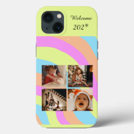 Foto Collage regenboogontwerp — Kleurenpalet Case-Mate iPhone Case