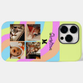 Foto Collage regenboogontwerp — Kleurenpalet Case-Mate iPhone Case (Achterkant (horizontaal))