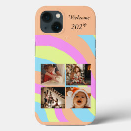 Foto Collage regenboogontwerp — Kleurenpalet Case-Mate iPhone Case