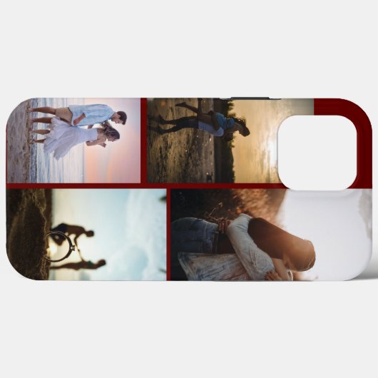 Foto Collage Romantic Case-Mate iPhone Case (Achterkant (horizontaal))
