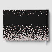 Foto Collage Roos Goud Zilver 50e Verjaardag Gastenboek (Achterkant)