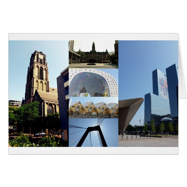 Foto collage Rotterdam 1 (Voorkant Horizontaal)