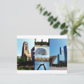 Foto collage Rotterdam 1 Briefkaart (Staand voorkant)