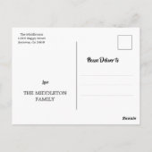 Foto Collage Rustic We zijn familie Briefkaart (Achterkant)