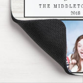 Foto Collage Rustic We zijn familie Muismat (Hoek)