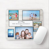 Foto Collage Rustic We zijn familie Muismat (Met muis)