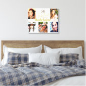 Foto Collage Rustiek Eenvoudig 50 Fabulous Canvas Afdruk (Insitu (Slaapkamer))