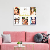 Foto Collage Rustiek Eenvoudig 50 Fabulous Canvas Afdruk (Insitu (Woonkamer))