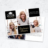 Foto Collage Senior Afstuderen Aankondiging