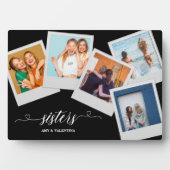 Foto Collage Sisters Cute Personalised Gift Fotoplaat (voorkant)