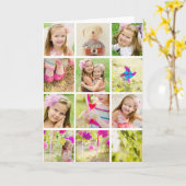 Foto Collage Sjabloon Aangepast (Gele Bloem)