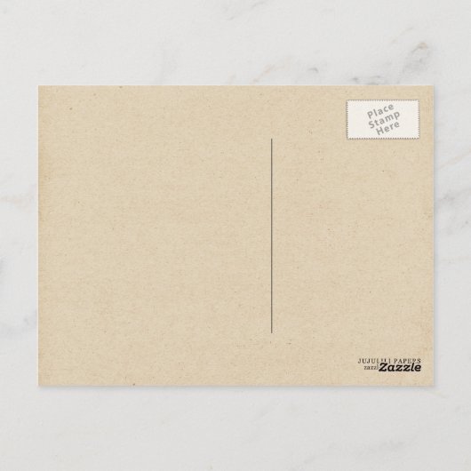 Foto Collage Sjabloon Aangepast Briefkaart (Achterkant)