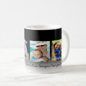 Foto Collage Tekst Foto Aangepast, aangepast Koffiemok (Voorkant rechts)