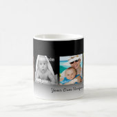 Foto Collage Tekst Foto Aangepast, aangepast Koffiemok (Center)