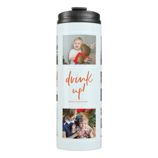 Foto Collage Thermal Tumbler Thermosbeker (Voorkant)