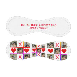Foto Collage Tic Tac Toe Hugs Kisses Fathers Day