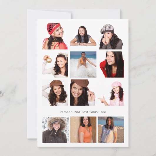 Foto Collage Twelve Foto gepersonaliseerd (Voorkant)