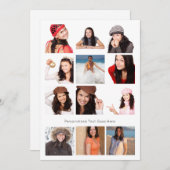 Foto Collage Twelve Foto gepersonaliseerd (Voorkant / Achterkant)