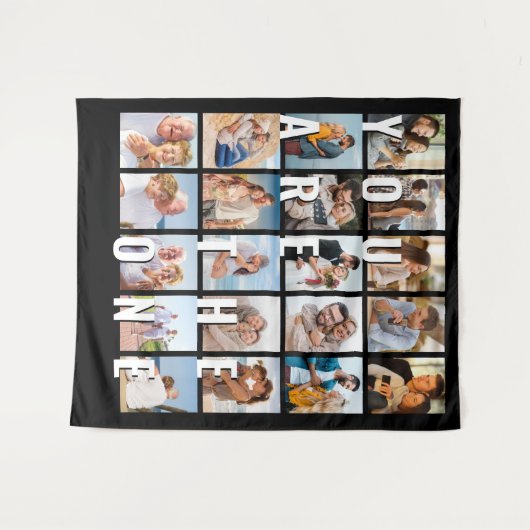 Foto Collage U bent de One 20 Afbeelding Backdrop Wandkleed (Voorkant (horizontaal))