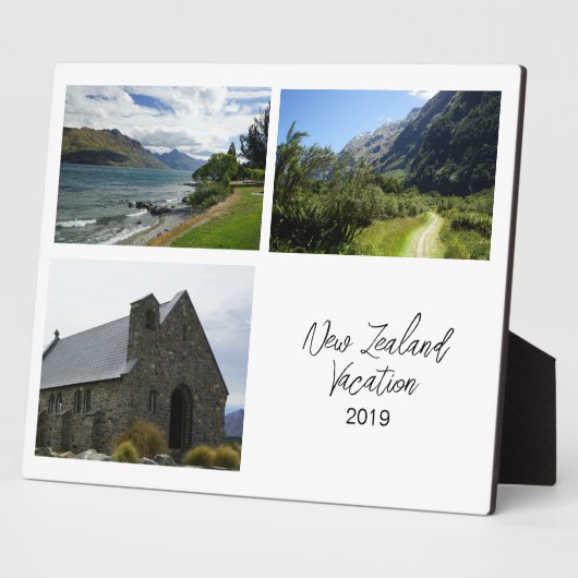 Foto Collage Vacking Keepomwille Easel Back Plaque Fotoplaat (Zijkant)