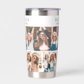Foto Collage van Beste Vrienden Geïsoleerde Drinkbeker (Links)