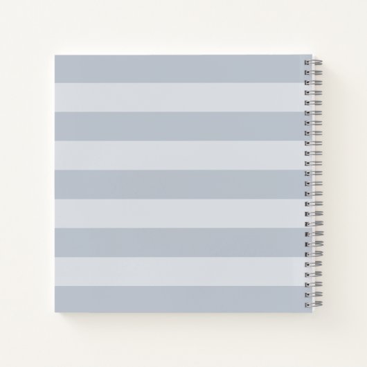 Foto-collage van Fog Gray Notitieboek (Achterkant)