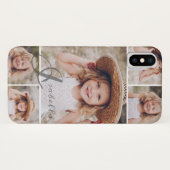 Foto-Collage van herinneringen Case-Mate iPhone Case (Achterkant (horizontaal))