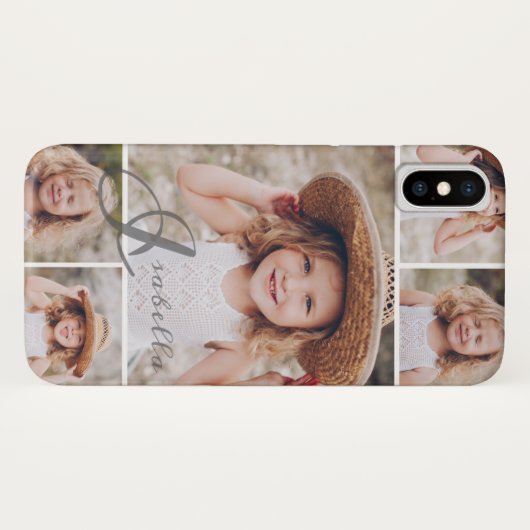 Foto-Collage van herinneringen Case-Mate iPhone Case (Achterkant (horizontaal))