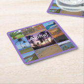 Foto Collage van Oahu, Hawaii Kartonnen Onderzetters (Schuin)