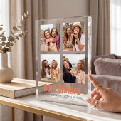 Foto-collage van zielsverwanten en beste vriendinn fotoblokken