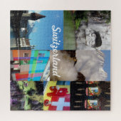 Foto-collage van Zwitserland Legpuzzel (Horizontaal)