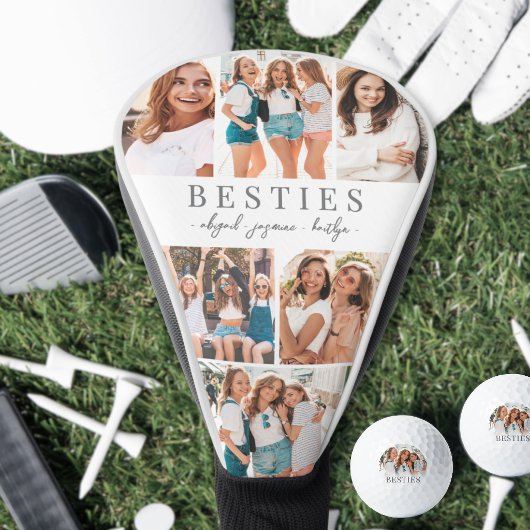 Foto Collage Vrienden Golfheadcover