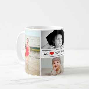 Foto Collage We houden van je opa Koffiemok