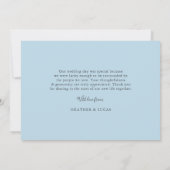 Foto Collage Weddenschap Hartelijk dank voor uw pl Bedankkaart (Achterkant)