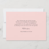 Foto Collage Weddenschap Hartelijk dank voor uw pl Bedankkaart (Achterkant)