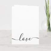 Foto Collage White Wedding Program Programma (Achterkant)